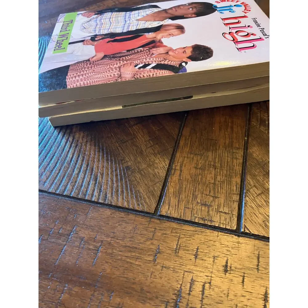 Sweet Valley Jr. High Book Lot of 3, Third Wheel, Three Days, One 2 Many,Vintage